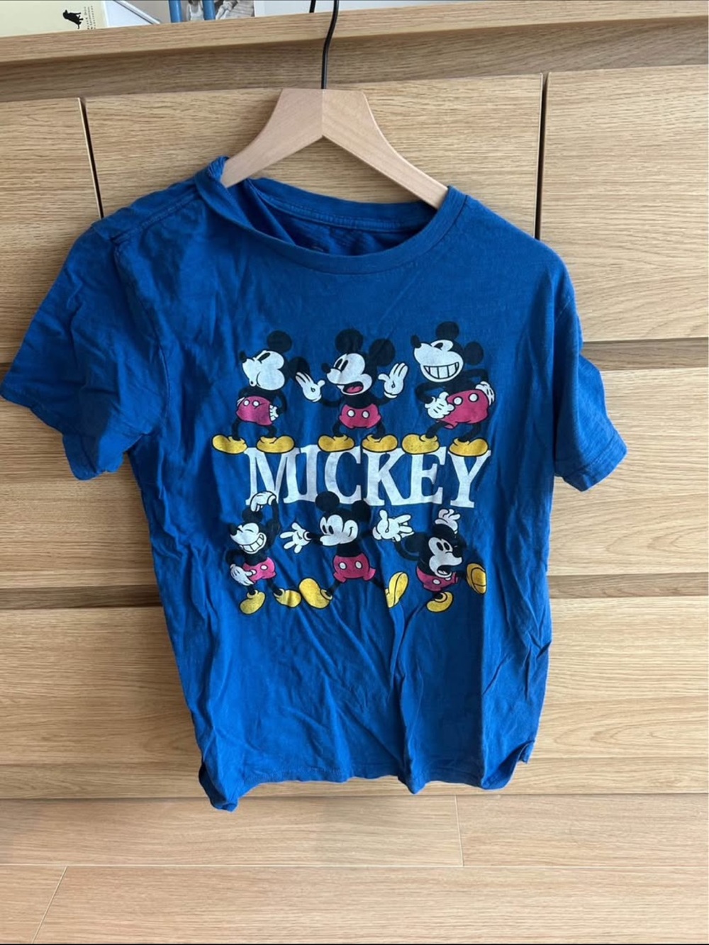 Mickey Mouse Blue Women’s Graphic Tee